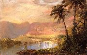 Frederic Edwin Church Tropical Landscape USA oil painting artist